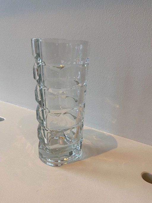 Jarrón Luminarc Art Déco de los años 70