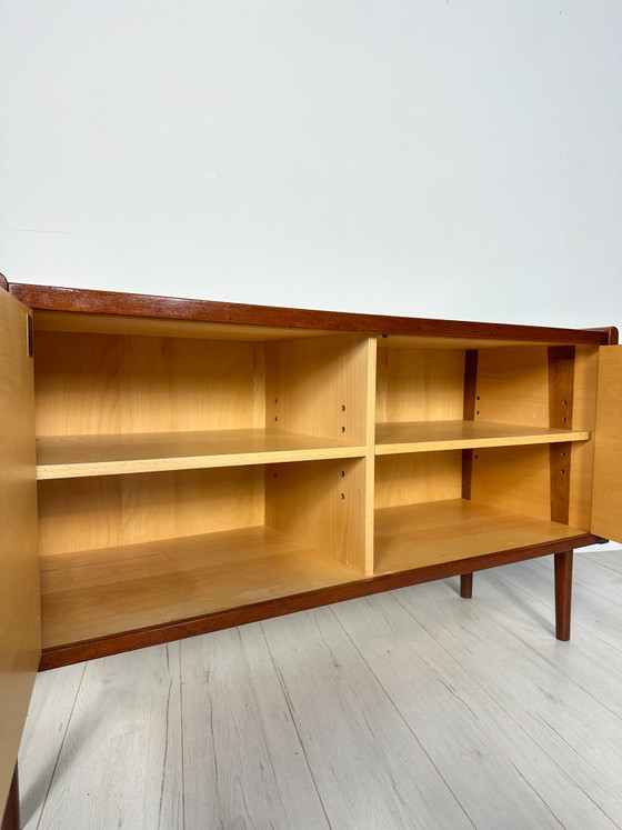 Image 1 of 1960s Vintage Danish Mid-Century Teak Sideboard by Hans J. Wegner for Ry Møbler