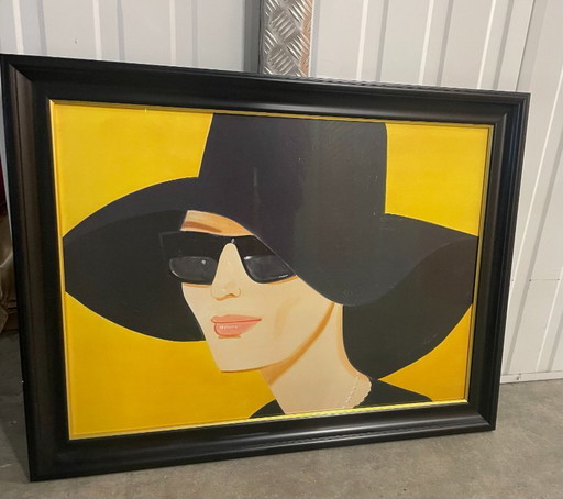 Alex Katz, Black Hat 2, 2010. Copyright Alex Katz/Bildrecht, Wien 2023