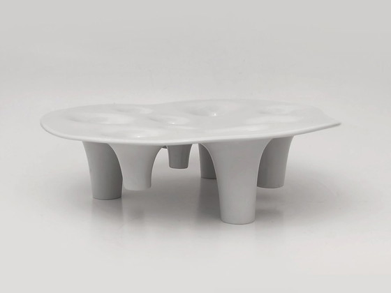 Image 1 of Willem Noyons candlestick fruit bowl set