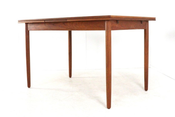 Rechthoekige Verlengbare Deense Eettafel 'Vejen' Vintage Gerestaureerd – Wood (photo 15 of 15)