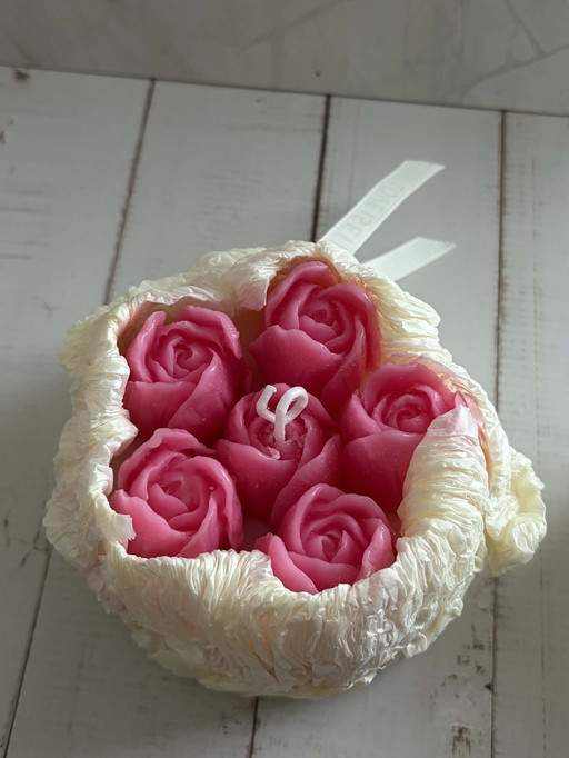 Rose Candle bucket