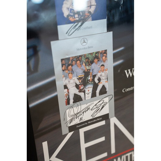Image 1 of Vintage West McLaren Mercedes-poster, Italië 1998