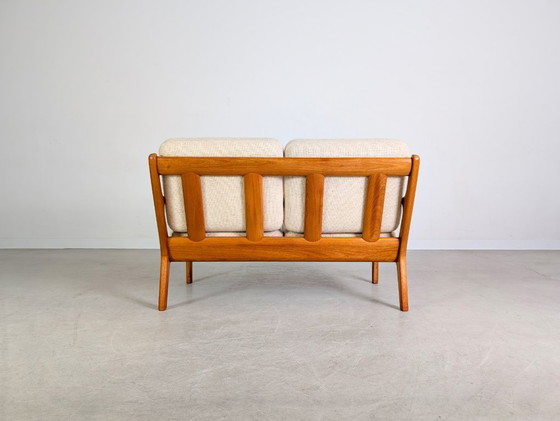 Image 1 of Zweisitzer Sofa Couch France & Søn Ole Wanscher Senator teak