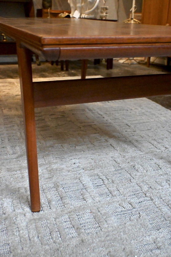 Image 1 of Deens Design Salontafel met Tegeltableau Knud L Nielsen 60’s