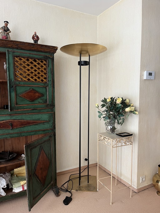 floor lamp in brass by Anta Leuchten