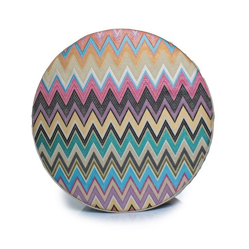 Puf Missoni, Agadir – hockers en poefs, Polyester (photo 2 of 7)
