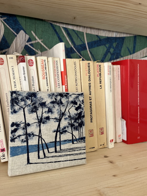 Image 1 of Acryl auf bespanntem Keilrahmen, Format 12x12cm