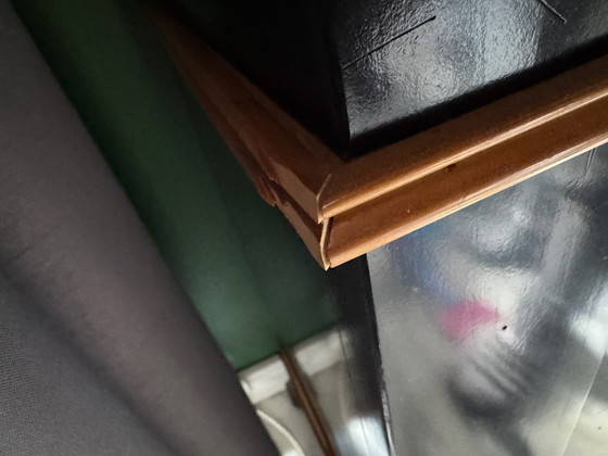 Vaisselier noir antique - deux parties – Bois (photo 4 of 6)