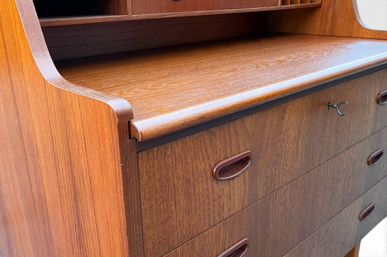Gunnar Nielsen Tibergaard Secretary Desk – Danish Mid-Century Design – Wood (photo 5 of 15)