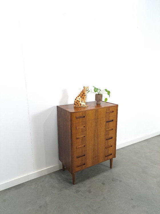 Image 1 of Mid-Century Danish Westergaards, Silkeborg rosewood chest of drawers 6 drawers
