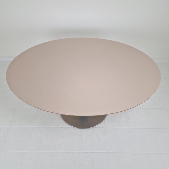 Image 1 of Table de salle à manger ovale par Pierre Paulin pour Artifort, années 2000