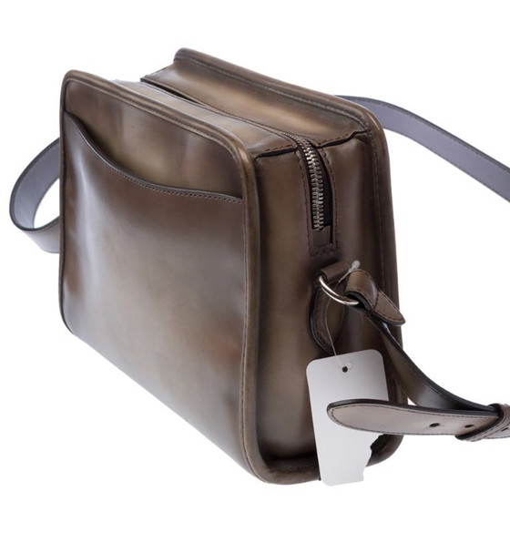 Image 1 of Sac NON SIGNÉ / UNSIGNED en Cuir Gris - 103436