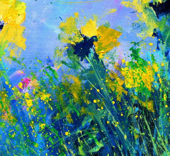 Threes sunflowers – Objets d'art, Toile (photo 3 of 5)