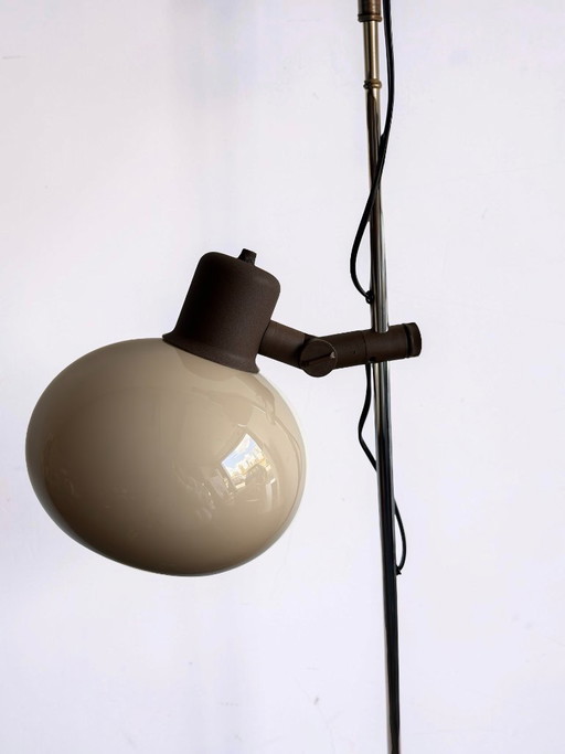 Vintage Space Age floor lamp by Dijkstra, 1970s