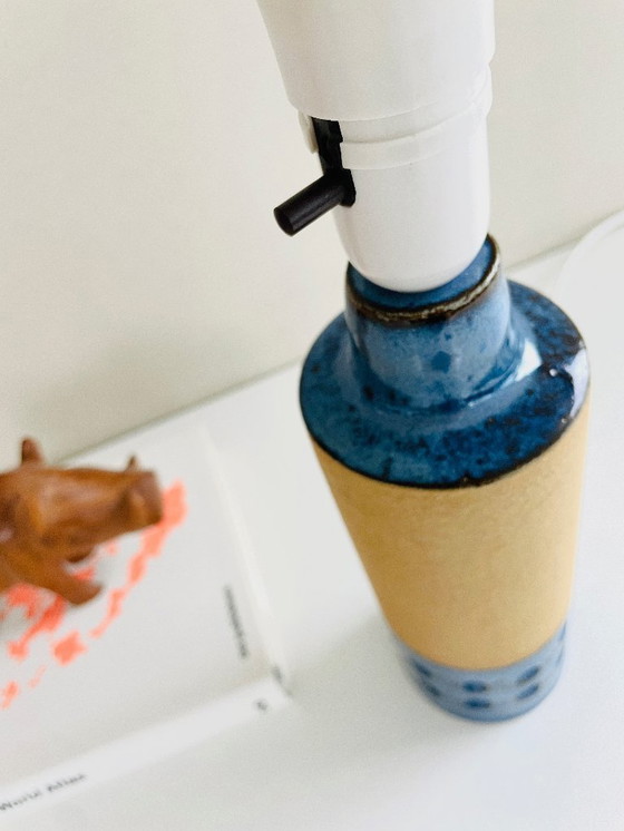 Image 1 of vintage ceramic LAMP BASE Knabstrup Denmark MidCentury