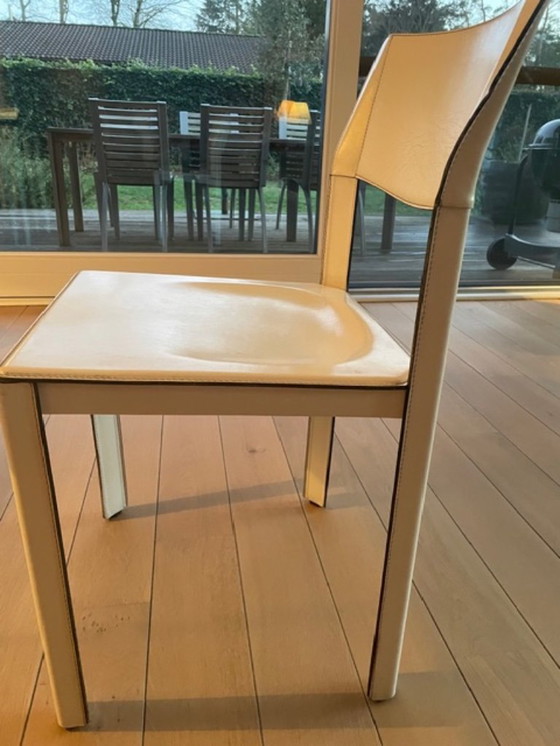 Image 1 of Set of Vintage dining chairs by Matteo Grassi, 1980s