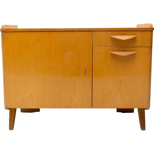 Vintage small TV cabinet by František Jirák, Czechoslovakia 1960s