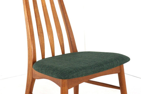 Image 1 of Set of 6 Niels Koefoed Eva dining chairs, vintage upholstered
