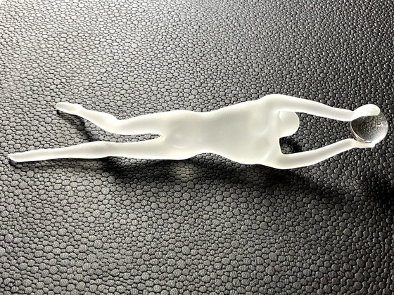 Image 1 of Woman With Ball (Rhythmic Gymnastics) Own Creation Glass Blowing