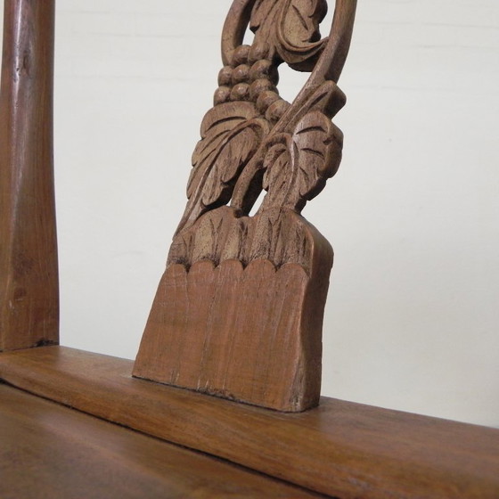 Image 1 of Set aus 2 Eckstühlen aus Teakholz, 1980er Jahre