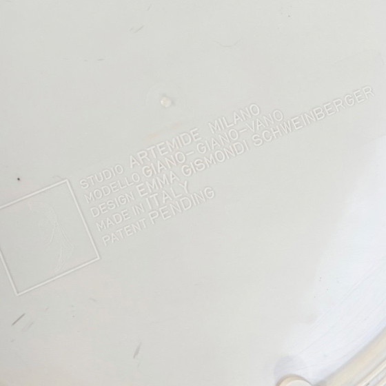 Image 1 of Pair of Giano-Vano Side Tables by Emma Gismondi for Artemide, 1960s