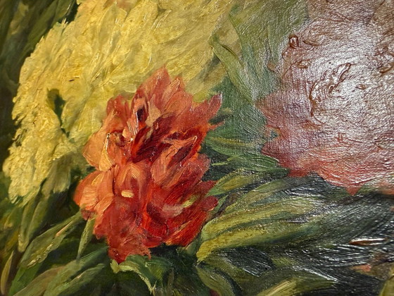 Image 1 of Léonie Mottart-van Marcke - Oil painting