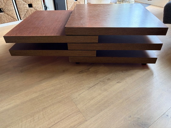 Table basse pivotante vintage Ligne Roset – Tables basses, Wood (photo 2 of 5)