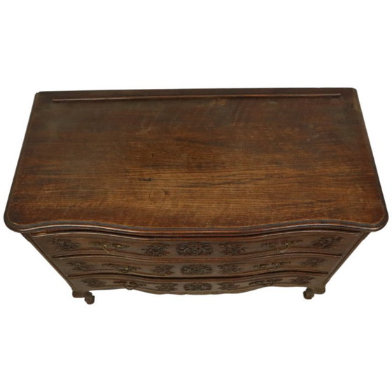 Image 1 of Cassettiera antica in rovere massello