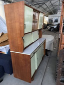Vintage original display cabinet/kitchen cabinet from the 1950s/1960s