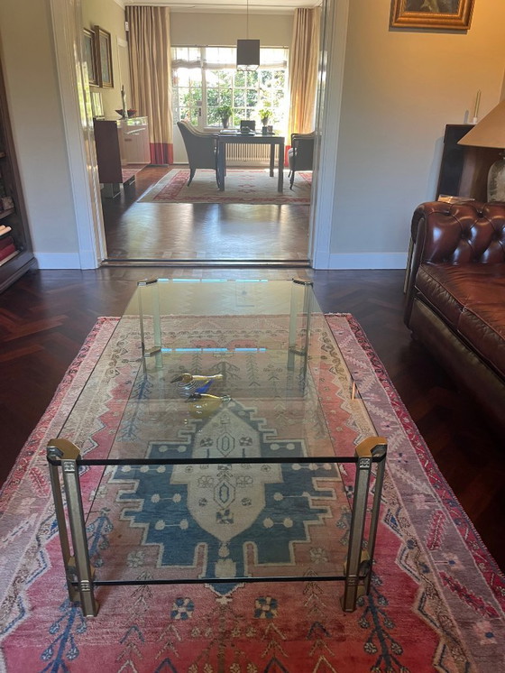 Image 1 of Tavolino in vetro d'epoca - Peter Ghyczy (modello T24)