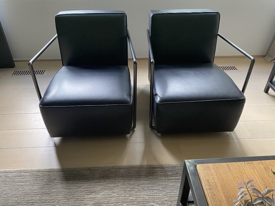 Image 1 of 2 seats Flexform ABC design Antonio Citterio plus Ottoman idem