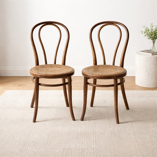 Silla de bistró vintage Thonet – Modelo n.º 14