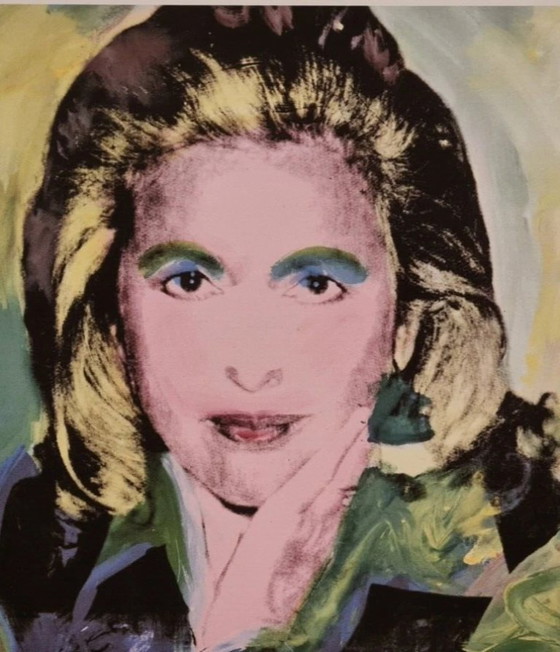 Image 1 of After Andy Warhol, Marcia Weisman, 1980s, Lithograph