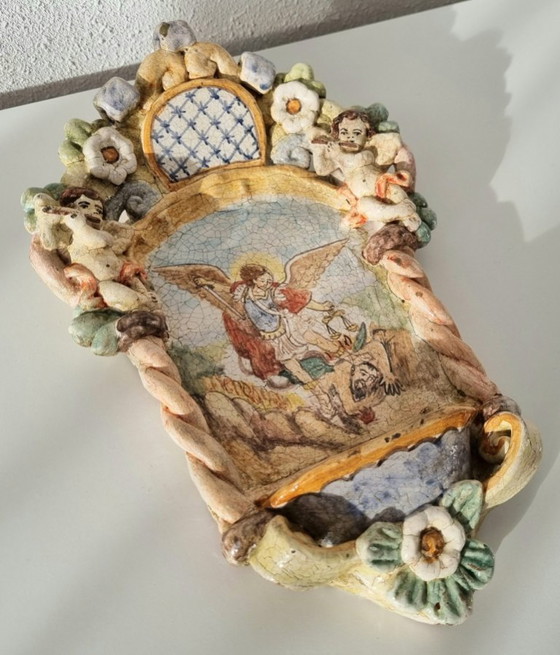 Image 1 of Pila bautismal de agua bendita de San Miguel