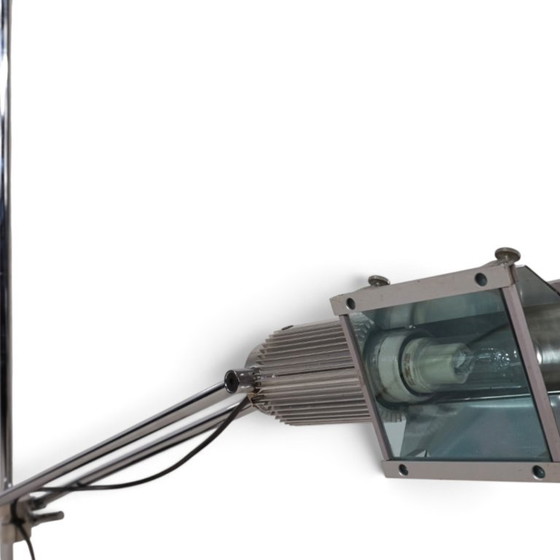Swisslamps International Haloprofil Vloerlamp van Viktor Frauenknecht, 1970 – Vloerlampen, Chrome, Aluminium (photo 10 of 20)