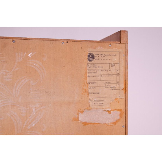 Image 1 of Armoire vintage en hêtre par František Jirák pour Tatra Nábytok, Tchécoslovaquie 1960