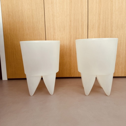 2x krukje Bubu van Philippe Starck voor XO design