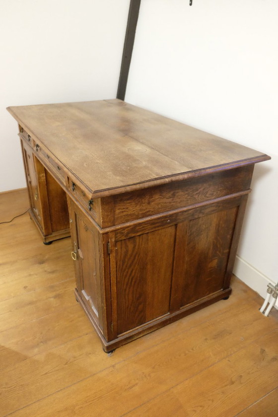 Antique wooden desk (photo 7 of 14)