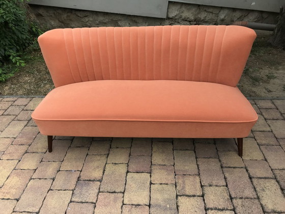 Canapé Orange Mid-Century, 1950 – Sofas, Mid Century Modern (photo 7 of 7)
