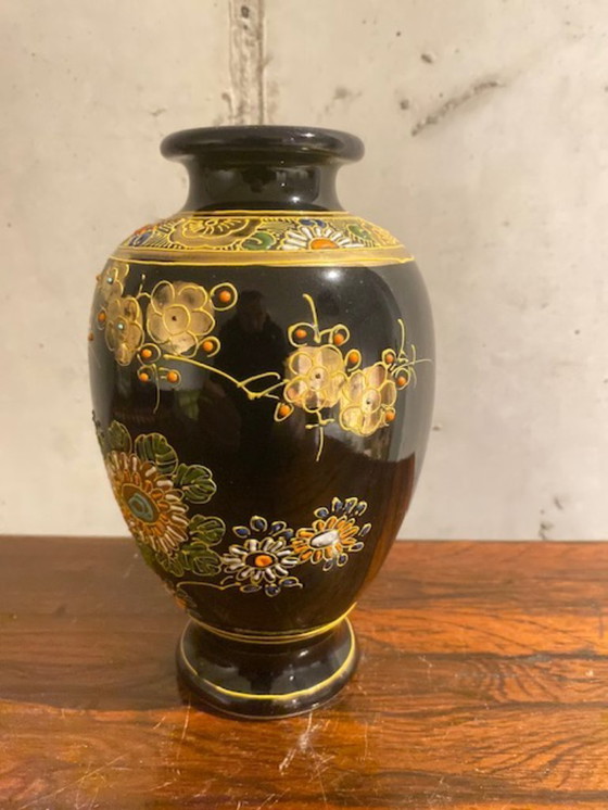 Image 1 of Japanese decorative vase - export work 20th century.