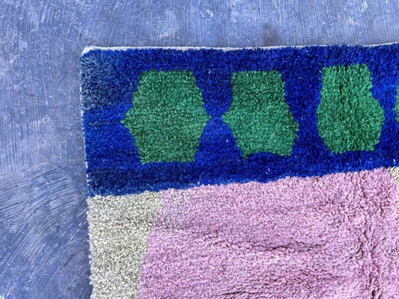 Image 1 of Alfombra bereber hecha a mano de 250 cm x 150 cm.