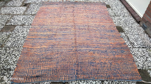 Handgeknüpfter Berberteppich aus Wolle, 200 x 104 cm