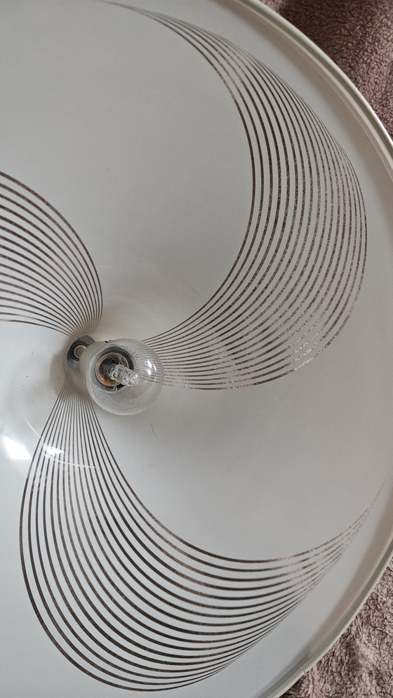 Image 1 of Lampada a sospensione in plastica "cappello da strega" Massive anni '80