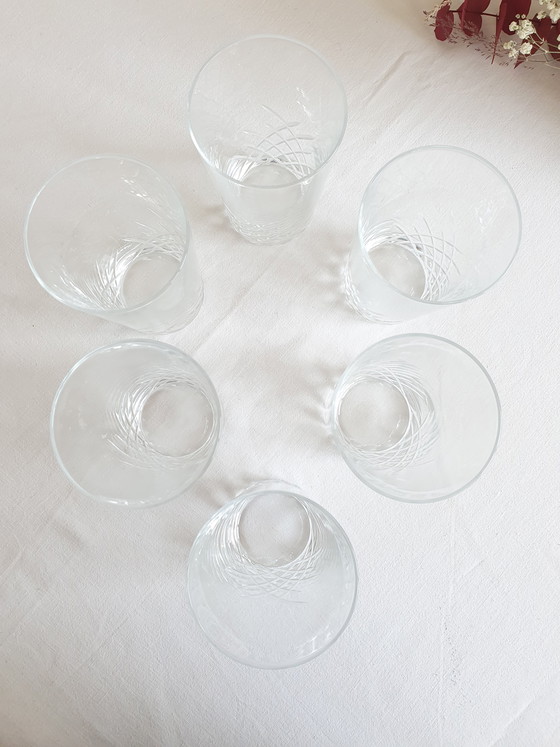 Image 1 of Antique crystal glasses