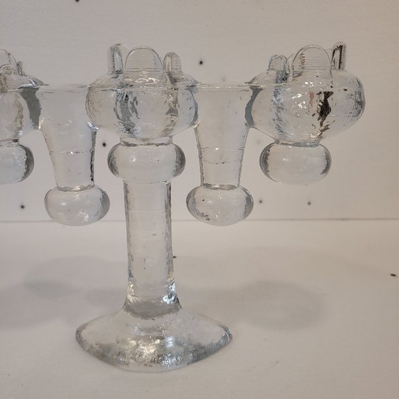 Image 1 of „Krone“ Kerzenständer, Uno Westerberg für Pukeberg, 70er Jahre – Schweden