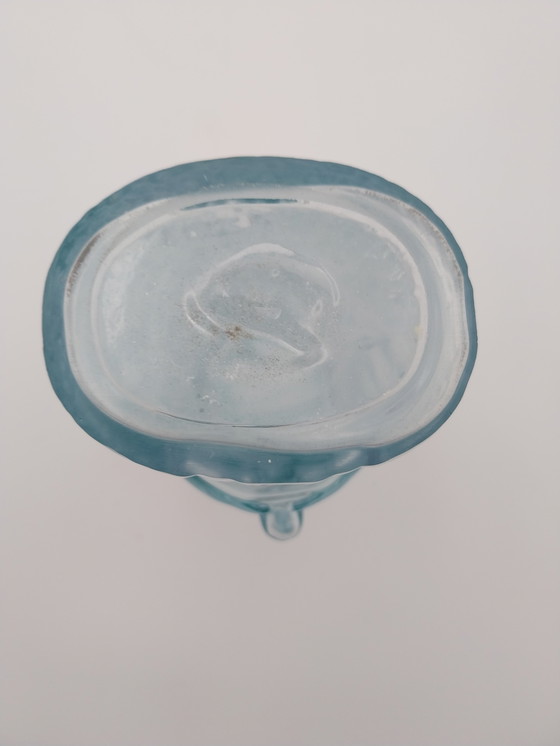 Image 1 of 1 x vase tete glass head vase m 23cm high