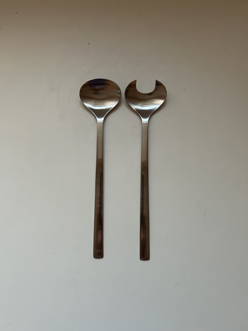 Georg Jensen Saladebestek New York – tafelaccessoires, rvs