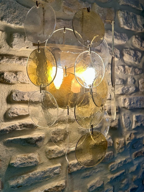 Image 1 of GINO VISTOSI VINTAGE WALL LAMP
