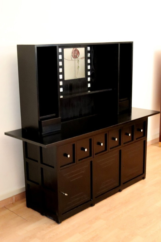 Image 1 of DS5 sideboard by Charles Rennie Mackintosh for Cassina, 1990s